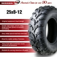 thumbnail image 3 of Wanda ATV/UTV Tires 25x8-12 25X8X12 6PR P373, Set 4, 3 of 10