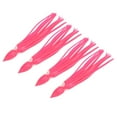 thumbnail image 1 of Faldas de Calamar Suaves, 10 Pianas Faldas de Calamar de Arrastré Señuelos de Pesca de Pulpo Suave de Pvc Cebos para Pesca en Agua Dulce y Salada Rosado, 1 of 7