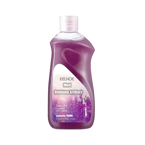 Gel Exfoliante Corporal, Exfoliante Corporal, Gel Exfoliante de Barro, Hidrata y Limpia Profundamente la Piel, Dejando la Piel Suave 350 ml