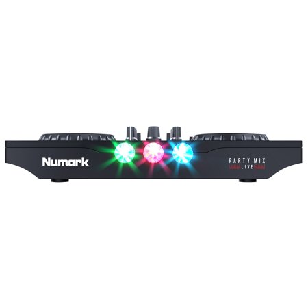 Numark Party Mix Live / LEDパーティライト搭載 スピーカー内蔵 DJコントローラー