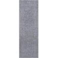 thumbnail image 3 of Unique Loom Davos Shag Collection Area Rug - Solid (2' x 7' 1" Runner Sterling), 3 of 7