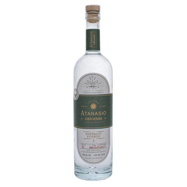 Tequila Atanasio Orígenes Espíritu Fuerte Blanco 750 Ml Atanasio Tequila, Blanco