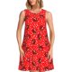 thumbnail image 1 of Fotbe Red Ladybugs On White Dotted Vestido de Verano sin Mangas para Mujer – Vestido Midi Línea A, Estilo Camiseta Floral, Vestido Playero Casual y Fluido, 1 of 7