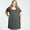 Charcoal, variant on Maternity Nursing/ Breastfeeding Nightgown Dress Plus Size