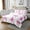 Lightpink White, variant on Erosebridal Cartoon Corgi Quilt Sets for Queen Size Bed,Kawaii Bow Bed Set,Love Heart Coverlet Set Queen,Breathable Kids Bedroom Decor,3pcs