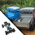 thumbnail image 1 of VONKY RCGOFOLLOW 1/12 Aluminum Alloy Precision Car Frame RC Upgrade Part Chassis Frame For MN D90 RC Car Part RC Car Accessories Silver, 1 of 6