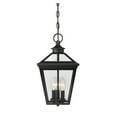 thumbnail image 4 of Ellijay 3-Light Outdoor Hanging Lantern in Black, 4 of 6