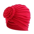 thumbnail image 1 of Casquettes de Baseball à Moins de 10 $ Rouges Femmes Turban Musulman Chapeau Cancer Chimiothérapie Casquette Bonnet pour Cheveux Foulard pour la Tête Enveloppe Couvre-Chef, 1 of 1