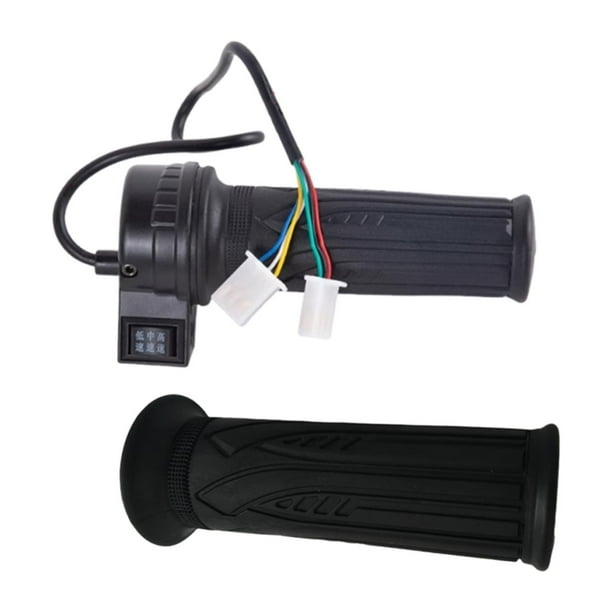 Puño de acelerador eléctrico giratorio, puño de acelerador eléctrico con cable, empuñadura para palanca de cambios de velocidad