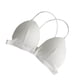 thumbnail image 4 of Sujetador sin hilos transpirable Hacer subir bralette hilo de algodón sexy ropa interior con hebilla frontal, blanco seitruly AP001473-01B, 4 of 7