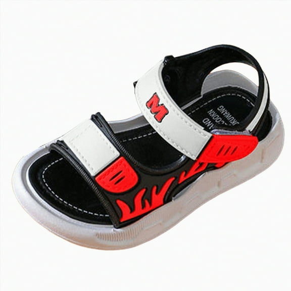 XZNPDUCQ Kids/Toddler Shoes Boys Girls Breathable Sneakers Athletic Running Shoes (Toddler/Little Kids/Big Kids) Casual Shoes Breathable Walking Shoes (Red,12)