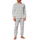 thumbnail image 3 of TaTaai Cozy Couple Matching Pajama Set, Christmas Valentine's Day Matching Loungewear, Long-Sleeve Round Neck Double Pocket Set Gift, 3 of 8