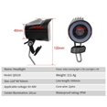 thumbnail image 4 of QD228 LED Headlight Electric Bicycle Scooter Waterproof Connector Front Light with Horn Accessories, 4 of 5