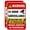 Warning 24 Hour Surveillance, variant on 2PC 24 Hour Surveillance Sign, 14 x 10 Inches - Aluminum - Private Property No Trespassing - Security Camera Metal Warning Sign