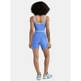 thumbnail image 2 of Athletic Works Women's and Women's Plus ButterCore Tipped Tennis Romper, Sizes XS-4X, 2 of 5