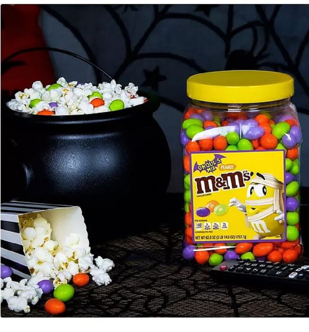 M&M'S Ghoul's Mix Peanut Chocolate Candy, Halloween Special M&M'S Ghoul's Mix Peanut Chocolate Candy, Halloween Special