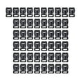 thumbnail image 1 of Rongfmy 50 Pieces Quick Release Buckles Snap Clips Quick Side Release Buckle for Luggage, 1 of 9