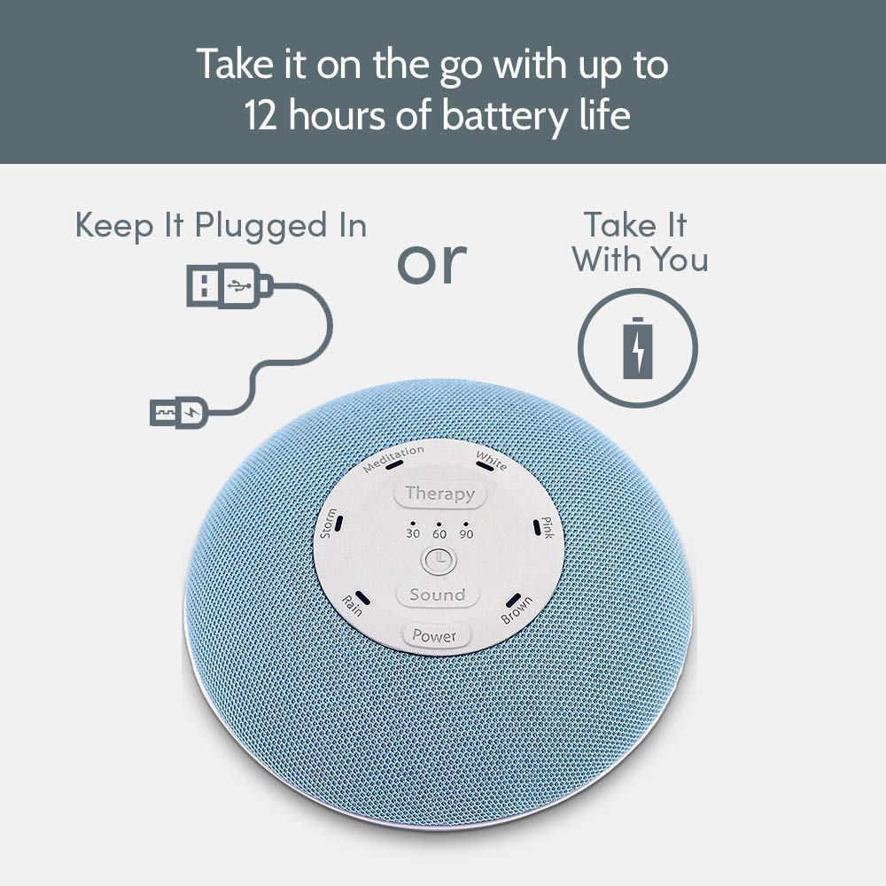 Buy HoMedics Deep Sleep Portable Mini Sound Machine Blue HDS055BL