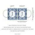 thumbnail image 5 of Koyal Wholesale Ceramic Coffee Mug, Moroccan Monogram  J, 5 of 5