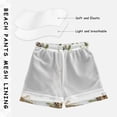 thumbnail image 5 of Cute Raccoons Sunbathing on Beach Palm Tree Swim Trunks Board Shorts Beach Pants Bathing Bottoms 2T, 5 of 8