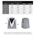 thumbnail image 6 of Sweaters for Women Crew Neck Long Sleeve Womens Sweaters Color Stitching Pullover Winter Sweaters Alsol Lamesa, 6 of 6