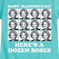 thumbnail image 3 of Golden Girls - Dozen Roses Updated - Toddler And Youth Girls Short Sleeve Graphic T-Shirt, 3 of 5