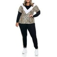 thumbnail image 2 of Gvmfive Plus Size Womens Tracksuit 2 Piece Long Sleeve Pullover + Jogger Pants Sets Casual Sport Sweat Suit, 2 of 8