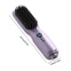 thumbnail image 3 of Cepillo alisador de pelo inalámbrico, portátil y mejorado para mujer, tamaño de viaje, recargable por USB., 3 of 9