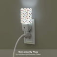 thumbnail image 5 of Pofeuu Cute Ladybugs Print Night Lights Plug into Wall with Dusk-to-Dawn Light Sensor, LED Nightlight for Bathroom, Adult, Hallway-US, 5 of 7