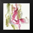thumbnail image 2 of Goldberger, Jennifer 12x12 Black Modern Framed Museum Art Print Titled - Minimalist Fuchsia I, 2 of 5