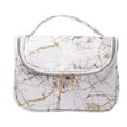 thumbnail image 1 of Marble Pattern Cosmetic Bag Storage Carry Handbag Toiletry Bags Holding Container Travel Personal Care Makeup Organizer Type 1, 1 of 6