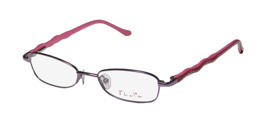 Thalia Jordana Childrens//Kids//Girls Designer Full-rim Spring Hinges Glamorous Hip For Teens Eyeglasses//Spectacles