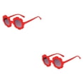 thumbnail image 3 of Minnieouse Gafas para niños Gafas de girasol Adorable Protección Accesorios de ropa clásicos Unisex facial Rojo Gris rojo gris 2Conjunto, 3 of 6