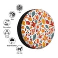 thumbnail image 4 of Balery Colorful Maple Leaves Cubiertas para Neumáticos - Protector Resistente para Neumáticos de Camioneta, SUV, Remolque, Camper y RV-14 inch, 4 of 6