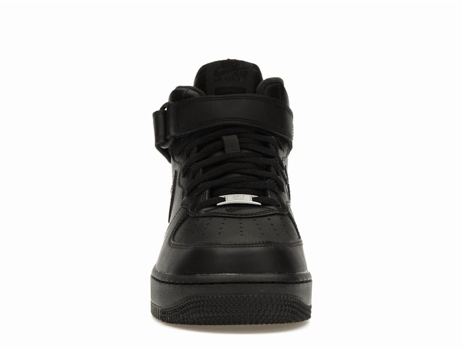 Nike Men's Air Force 1 Mid Supreme Black Basketball Shoes, from StockX
