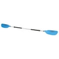 thumbnail image 4 of Camco Crooked Creek Kayak Paddle | 3 Position Push-Button Feather Settings & Lightweight Anodized Aluminum Shaft w/ Reinforced Asymmetrical Blades | 2 Pc Design for Boat/RV Storage | 7-Ft (50483), 4 of 4