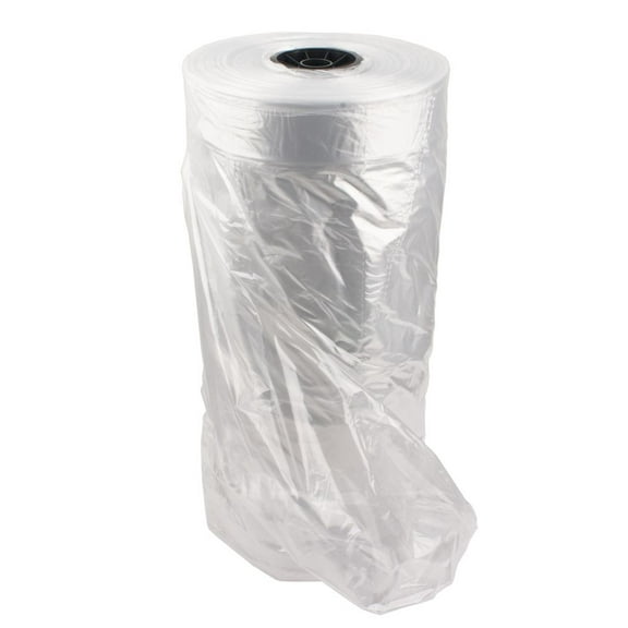 NAHANCO 72"H plastic Garment Bags, Clear (Roll of 249)