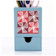 thumbnail image 1 of Red Windmill Mexico totems antigua civilización dibujo Tarjeta de clip de pluma del gestor de suministros de oficina, 1 of 3