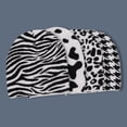 thumbnail image 4 of Opolski Bonnet d'Hiver Doux Mode Chaud Imprimé Zèbre Vache Léopard pour Femmes, 4 of 8