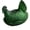 Frosted Green, variant on Glass Candys Jar Hen on Nest Candy Dish,Candy Cookie Jars Biscuits Storage Container Decorative Snacks Bowl