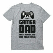 Tstars Mens Gifts for Dad Father's Day Shirts Birthday Gamer Dad Shirt Funny Humor Gift for Fathers Cool Dad's Gaming Cool Best Gift for Dad T Shirt
