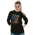 thumbnail image 4 of Texas Pride Born and Bred Texan Long Sleeve TShirt Men Women Brisco Brands S, 4 of 6
