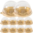thumbnail image 1 of 50Pcs Cake Packing Cases Individual Cupcake Boxes Cake Containers Baking Supplies, 1 of 3