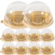 thumbnail image 1 of 50Pcs Cake Packing Cases Individual Cupcake Boxes Cake Containers Baking Supplies, 1 of 3