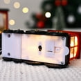 thumbnail image 5 of Christmas Lantern Train Shaped Snow Globe Vintage Christmas Water Glittering Snowing Globe Night Light, Battery Operated Snowglobe Decoration Xmas Ornaments Gifts, 5 of 8