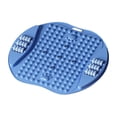 thumbnail image 3 of Masajeador de pies para ejercicios, tapete de acupresión, diseño resistente, compacto, antideslizante, para caminar. Azul, 3 of 8