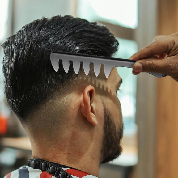 GAXIRE Wide Tooth Detangling Comb Hair Tool for Hairstylists Black 1 Set Professional Hair Care