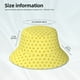 thumbnail image 3 of Fotbe Cheese 1 Sombrero Tipo Pescador con Estampado – Sombrero de Sol de Algodón de Moda para Playa, Golf, Pesca, 3 of 6