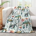 thumbnail image 2 of Sea Turtle Blanket, Ultra Soft Turtle Throw Blanket for Boys Girls, Sea Turtle Ocean Animal Pattern Blanket Decor Gifts for Couch Sofa Bed,Turtle Lovers Gifts,40"x50"-Kids/Throw Size, 2 of 6