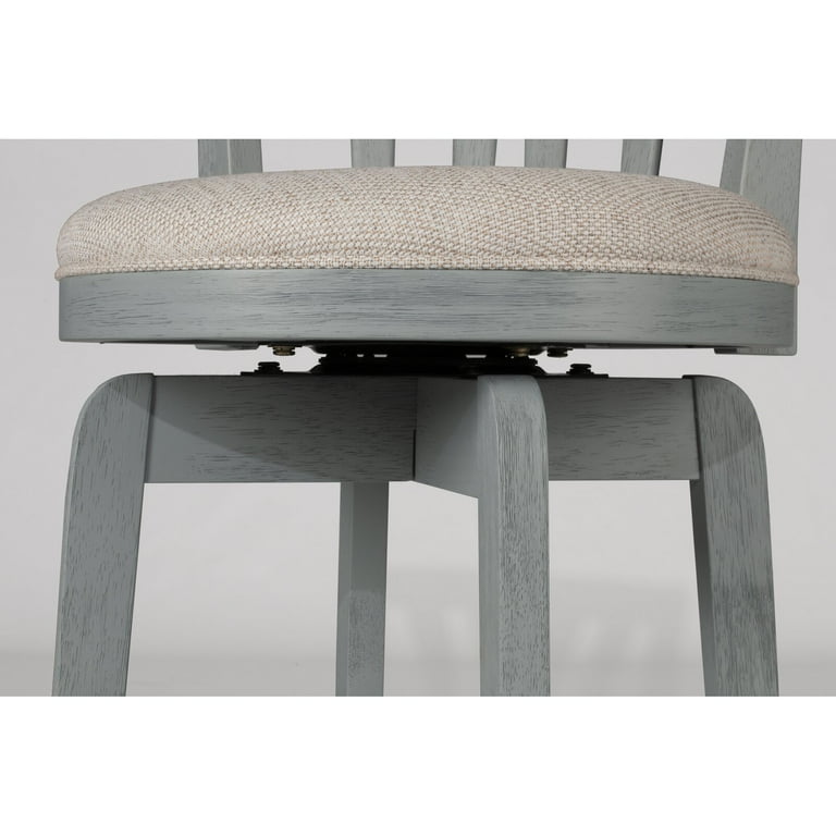 Padgett Bar Counter Swivel Stool Seat Back 13.6